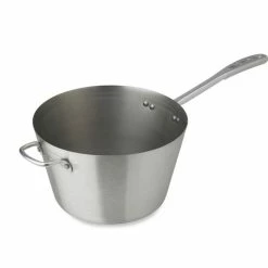 New ❤️ Vollrath Pots And Pans Vollrath® 78371 Stainless Steel Tapered 7 Quart Sauce Pan 👏