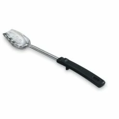 Flash Sale 👏 Spoons Vollrath 46949 Black 13-3/4" 3-Sided Perforated Basting Spoon 🧨