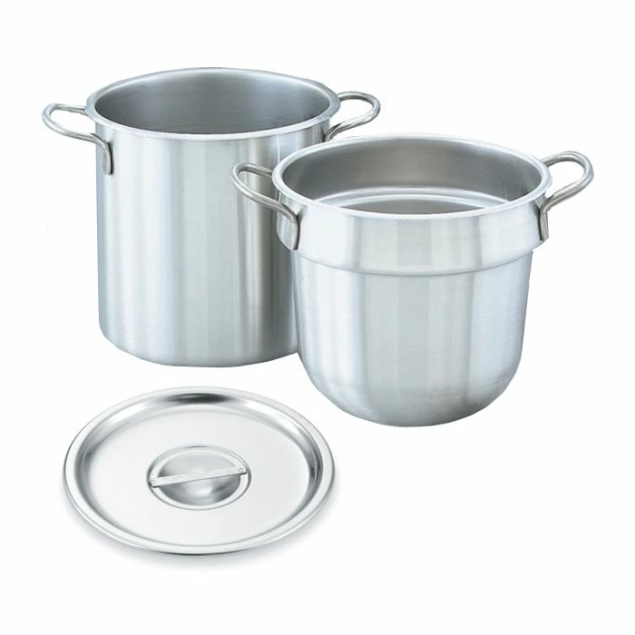 Brand new 😍 Vollrath Pots And Pans Vollrath® 77110 S/S 11.5 Quart Double Boiler Set W/ 11 Quart Inset 👏 1 Brand new 😍 Vollrath Pots And Pans Vollrath® 77110 S/S 11.5 Quart Double Boiler Set W/ 11 Quart Inset 👏