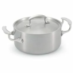 Flash Sale 🔔 Vollrath 49410 Miramar 3 Quart Casserole Pan With Low Dome Cover 🧨