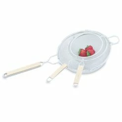 Hot Sale ❤️ Vollrath Strainers And Skimmers Vollrath® 47196 Retinned 10-1/4" Medium Wire Mesh Strainer 🎉