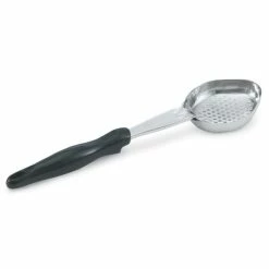 Discount ❤️ Spoodles Vollrath® 6422120 Black 1 Ounce Oval Perforated Spoodle® ⌛