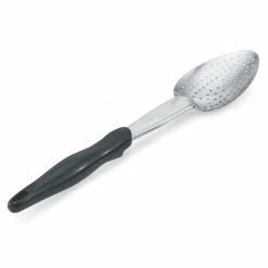 Promo 😍 Spoons Vollrath 64132 Black Handled Perforated 13-13/16" Basting Spoon ✨