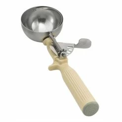 Coupon 🔥 Dishers Vollrath 47141 S/S 3.25 Oz. / #10 Thumb Action Disher W/ W 👏