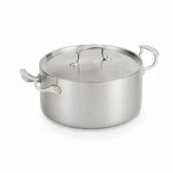 Best Pirce 🔥 Vollrath 49441 Miramar Stainless Steel 7 Quart Casserole With Cover 🔔