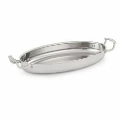 Brand new 🌟 Vollrath 49442 Miramar® Stainless Steel 3-3/4 Quart Oval Au Gratin 🥰